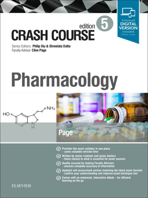 Cover image for book Crash Course Pharmacology