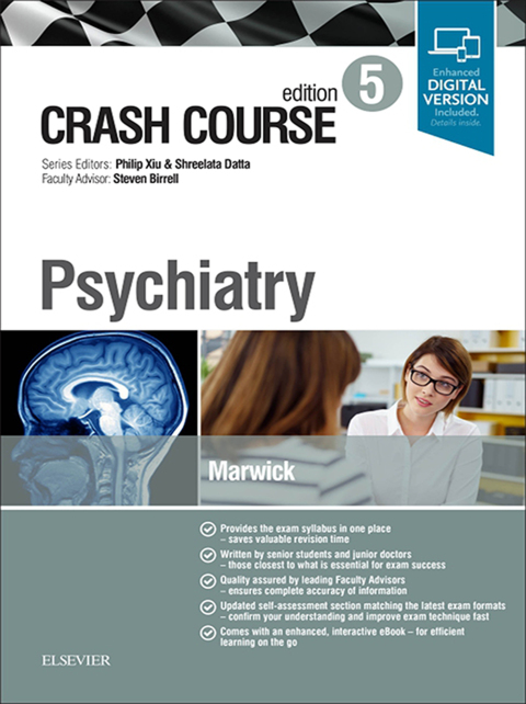 Cover image for book Crash Course Psychiatry