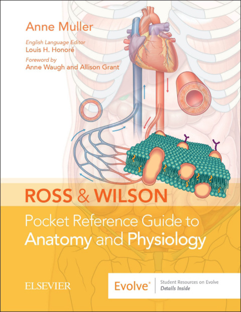 Cover image for book Ross and Wilson Pocket Reference Guide to Anatomy and Physiology Elsevier eBook on Vitalsource