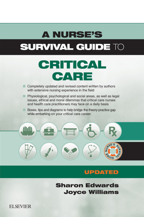 Cover image for book A Nurse's Survival Guide to Critical Care - Updated Edition