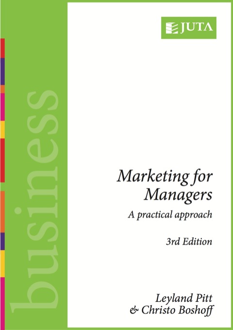 Cover image for book Marketing for Managers: A Practical Approach