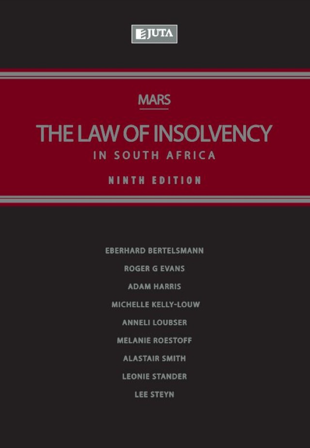 Mars the Law of Insolvency in SA