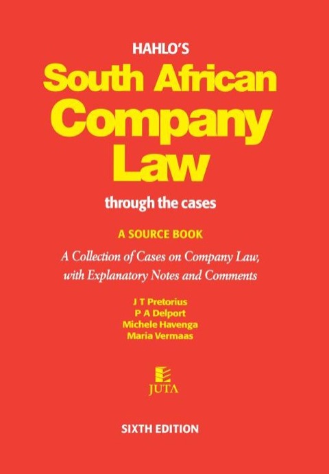 Cover image for book Hahlo's South African Company Law Through the Cases