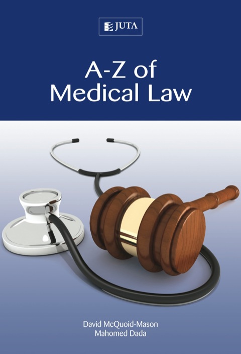 Cover image for book A-Z of Medical Law