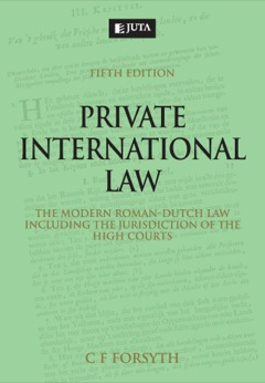 PRIVATE INTERNATIONAL LAW