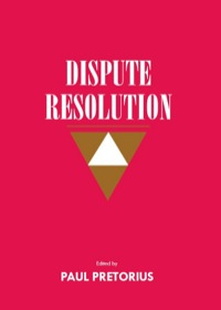 DISPUTE RESOLUTION