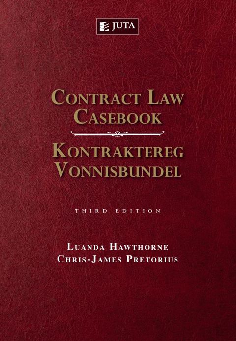 Cover image for book Contract Law Casebook / Kontraktereg Vonnisbundel