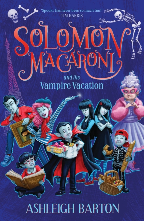 Cover image for book Solomon Macaroni and the Vampire Vacation