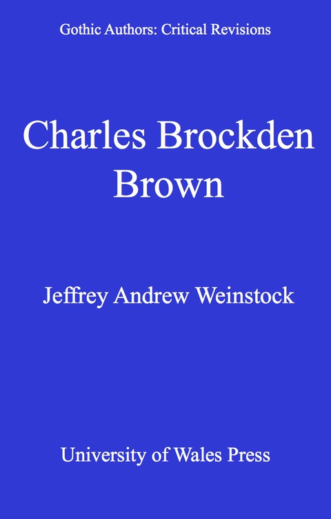 Cover image for book Charles Brockden Brown