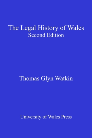 The Legal History of Wales