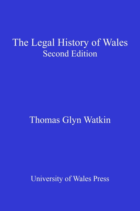 Cover image for book The Legal History of Wales