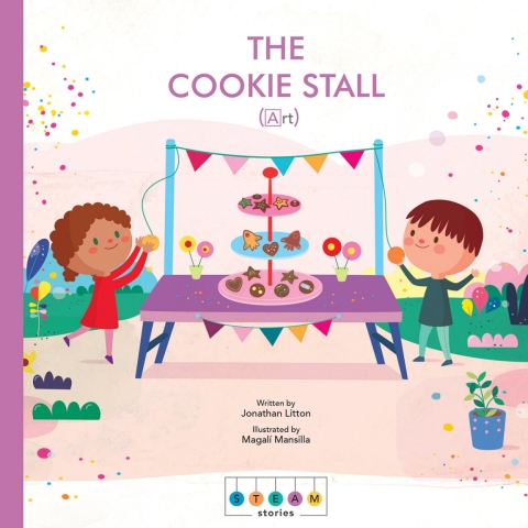 Cover image for book STEAM Stories: The Cookie Stall (Art)