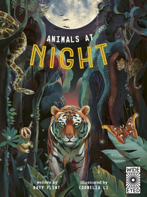 Cover image for book Glow in the Dark: Animals at Night