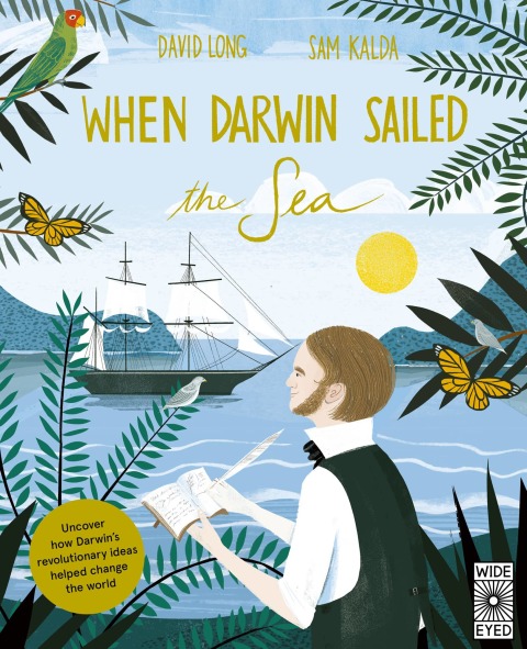 Cover image for book When Darwin Sailed the Sea