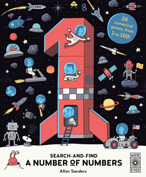 Cover image for book Search and Find A Number of Numbers