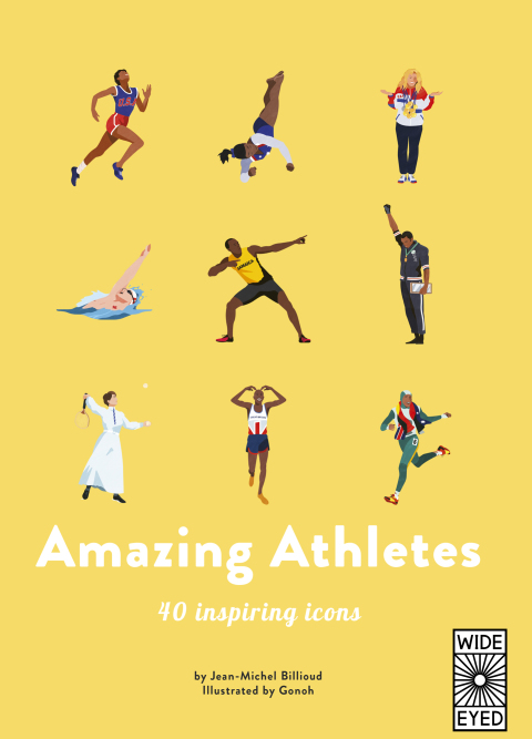 Cover image for book 40 Inspiring Icons: Amazing Athletes