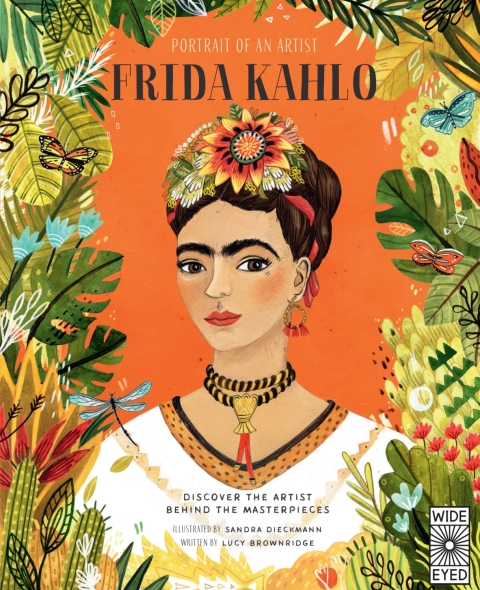 Cover image for book Portrait of an Artist: Frida Kahlo