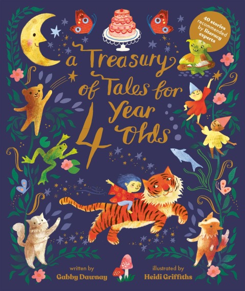 Cover image for book A Treasury of Tales for Four-Year-Olds