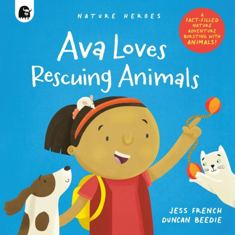 Cover image for book Ava Loves Rescuing Animals