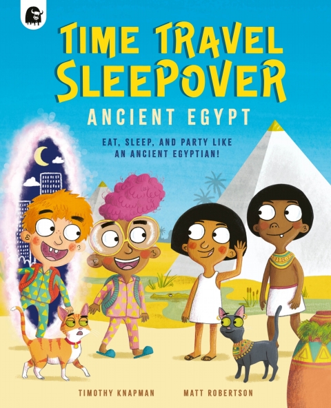 Cover image for book Time Travel Sleepover: Ancient Egypt