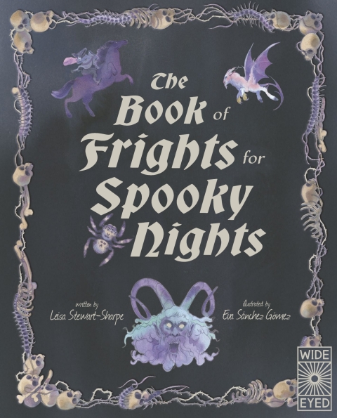 Cover image for book The Book of Frights for Spooky Nights