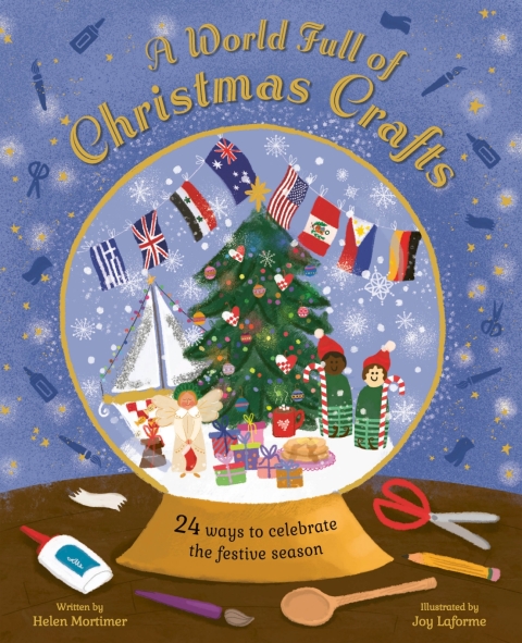Cover image for book A World Full of Christmas Crafts