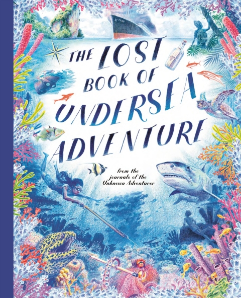 Cover image for book The Lost Book of Undersea Adventure
