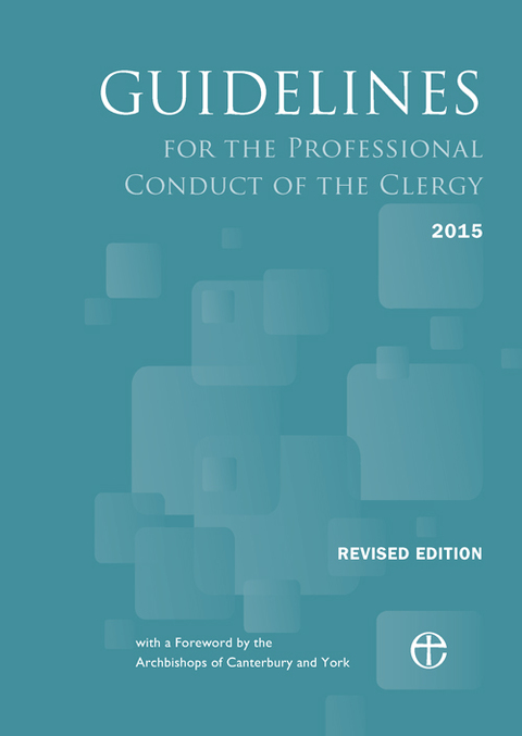 Cover image for book Guidelines for the Professional Conduct of the Clergy 2015