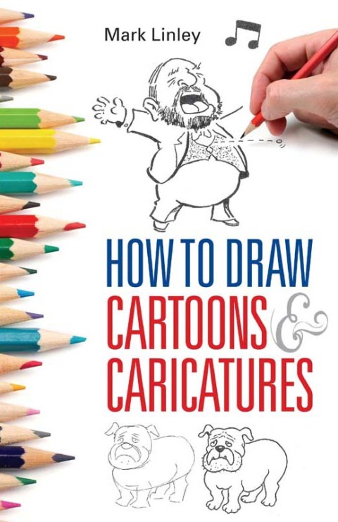Cover image for book How To Draw Cartoons and Caricatures