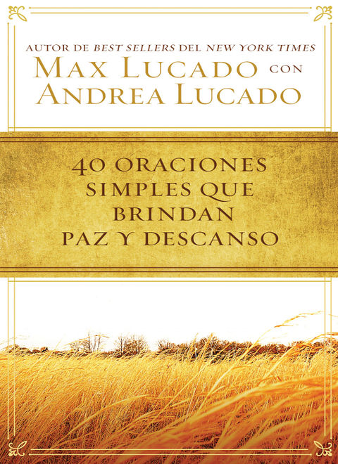 Cover image for book 40 oraciones sencillas que traen paz y descanso