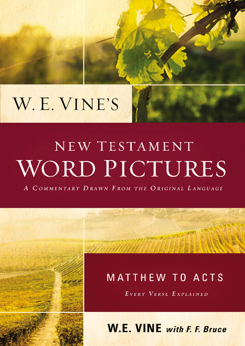 Cover image for book W. E. Vine's New Testament Word Pictures: Matthew to Acts