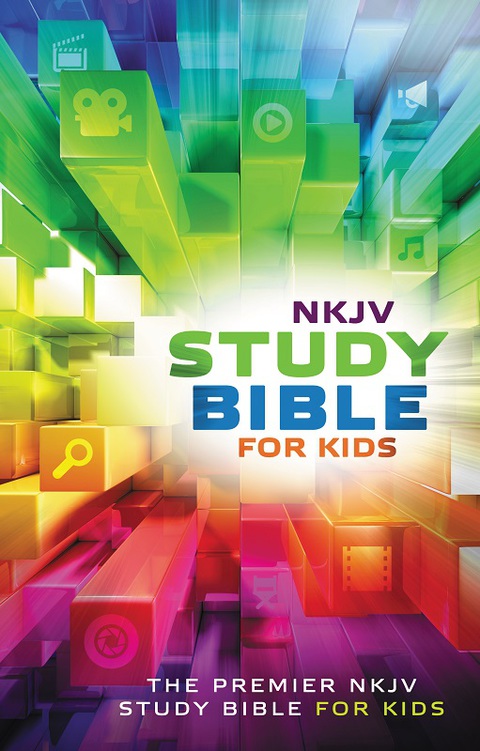 Cover image for book NKJV, Study Bible for Kids