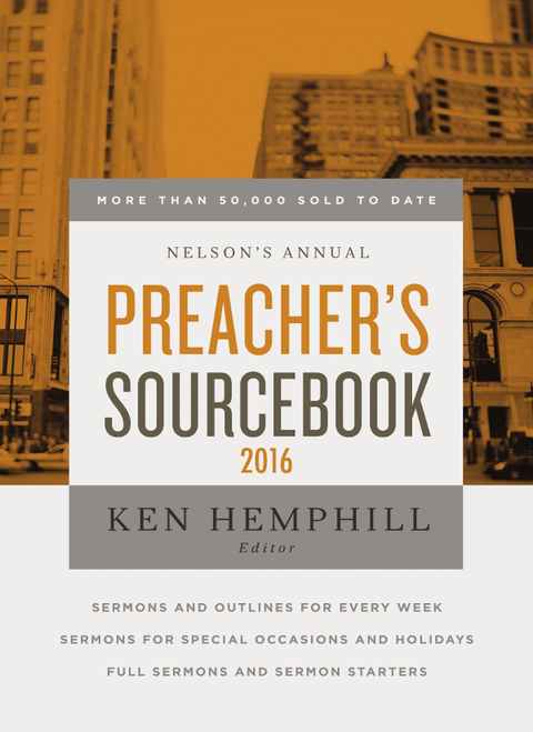 Cover image for book Nelson's Annual Preacher's Sourcebook 2016