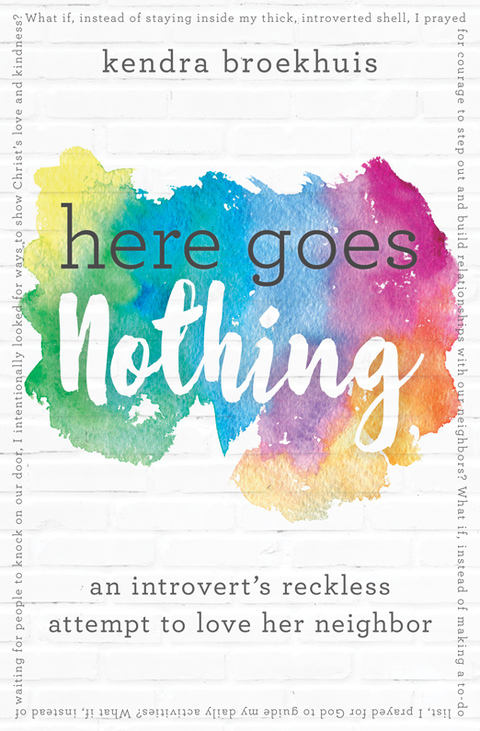 Cover image for book Here Goes Nothing