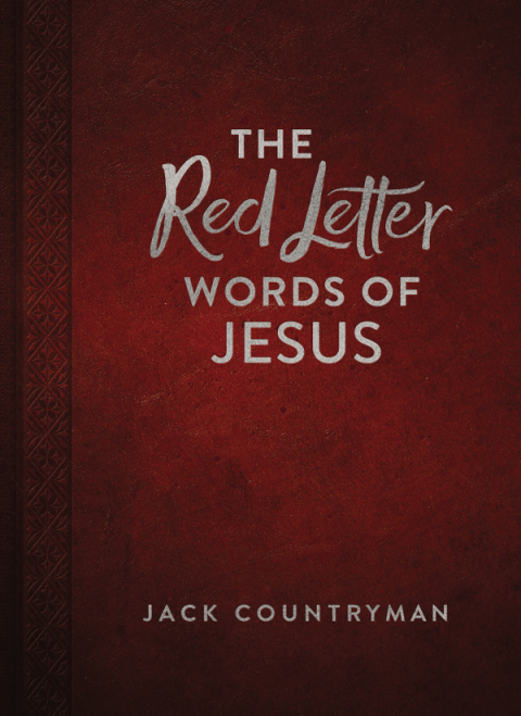 Cover image for book The Red Letter Words of Jesus
