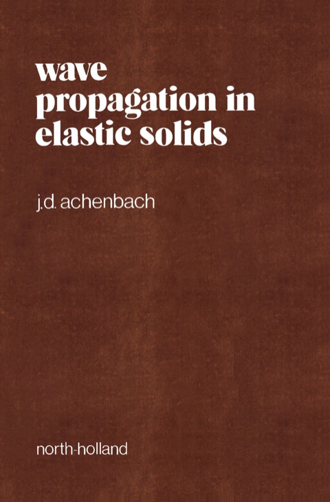 Cover image for book Wave Propagation in Elastic Solids