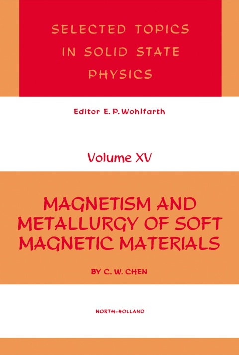 Cover image for book Magnetism And Metallurgy Of Soft Magnetic Materials