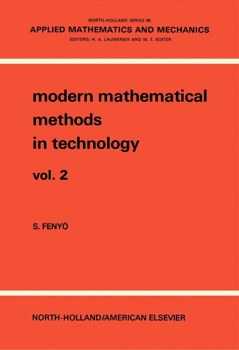 Cover image for book Modern Mathematical Methods In Technology