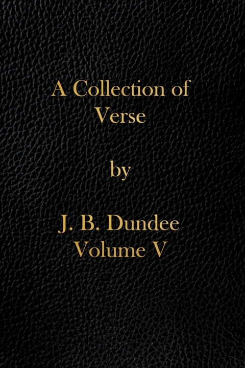 Cover image for book A Collection of Verse: Volume V