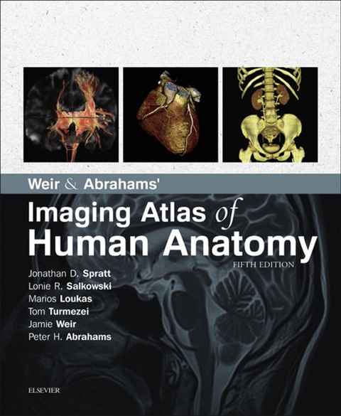 Cover image for book Weir & Abrahams' Imaging Atlas of Human Anatomy