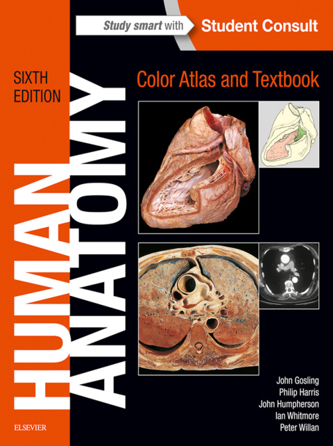 Cover image for book Human Anatomy, Color Atlas and Textbook