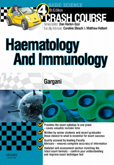 Cover image for book Crash Course Haematology and Immunology