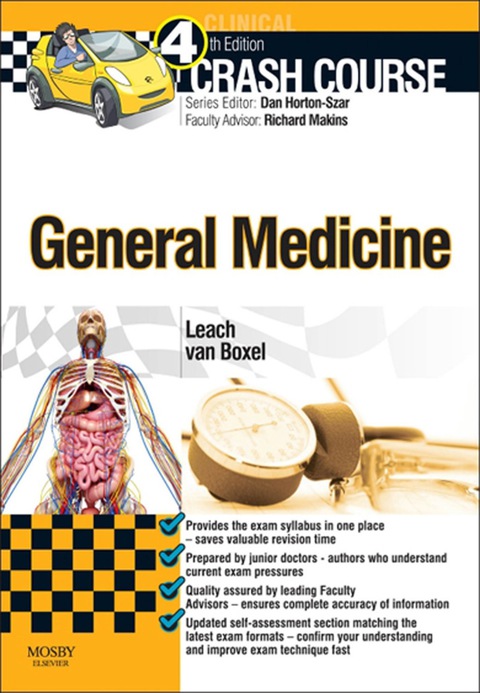 Cover image for book Crash Course General Medicine Updated Edition