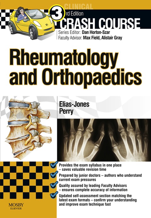 Cover image for book Crash Course Rheumatology and Orthopaedics Updated edition