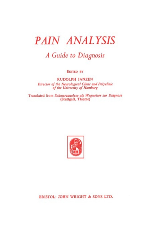 Cover image for book Pain Analysis: A Guide to Diagnosis