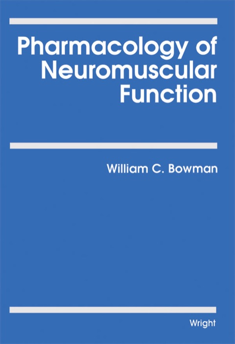 Cover image for book Pharmacology of Neuromuscular Function