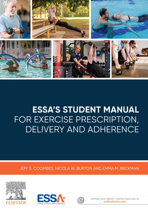 Cover image for book ESSA’s Student Manual for Exercise Prescription, Delivery and Adherence