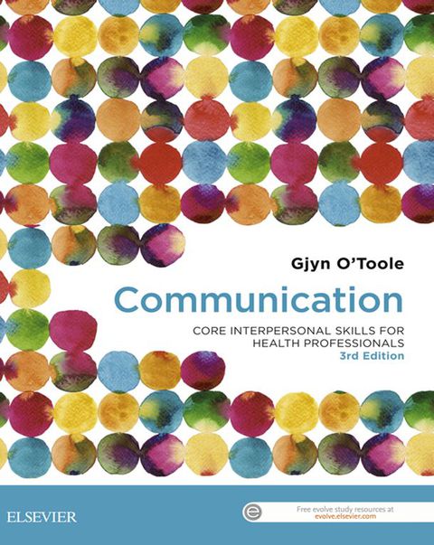 Cover image for book Communication: Core Interpersonal Skills for Health Professionals