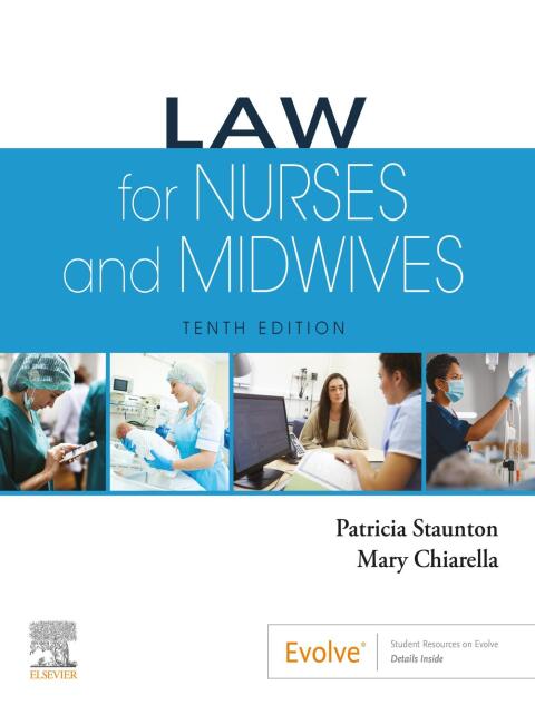 Cover image for book Law for Nurses and Midwives