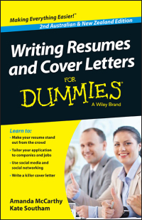 صورة الغلاف: Writing Resumes and Cover Letters For Dummies - Australia / NZ 2nd edition 9780730307808